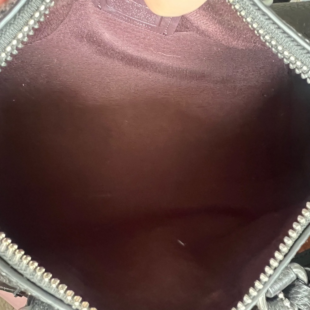 Coach Black Pebbled Lacey Barrel Bag - Picture 6 of 6